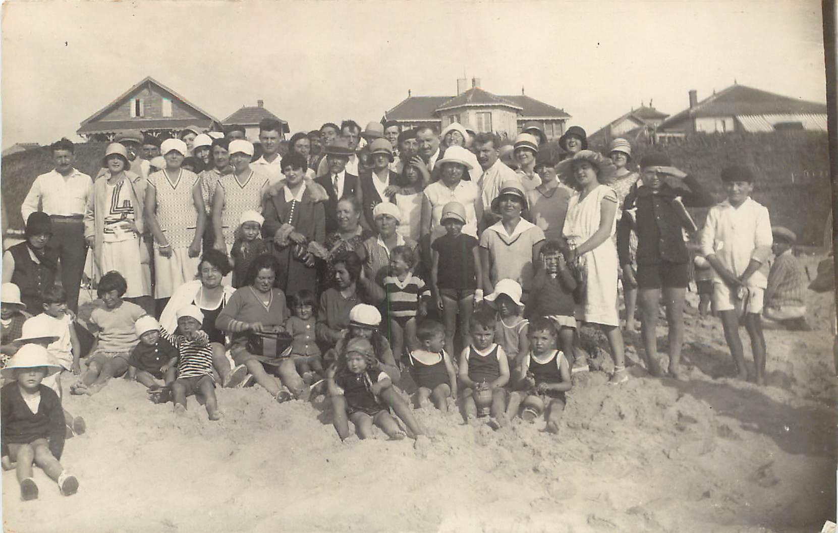Hossegor (40) – Carte Postale Ancienne Hôtel De La Plage – 1933 – Écrite