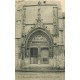 77 DAMMARTIN-EN-GOËLE 4 x cpa Eglise Notre-Dame sur la Place, Portail Eglise Saint-Jean et Grille