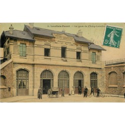 92 LEVALLOIS PERRET. La Gare de Clichy-Levallois 1911