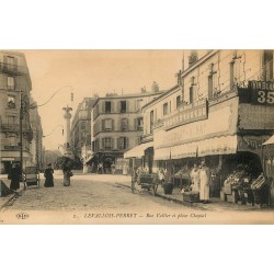 92 LEVALLOIS PERRET. Commerces Vinay et Patisserie rue Vallier et Place Chaptal