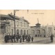 92 CLICHY. La Gare animée avec Gendarmes