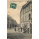 77 DAMMARTIN EN GOËLE. Café Français sur Grande rue 1908 (défaut)
