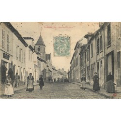 77 DAMMARTIN-EN-GOËLE. Barbier au Quartier Saint-Jean 1906