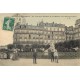 92 LEVALLOIS-PERRET. Jardins de la Mairie Statue l'Essor et gamins jouant au au yoyo 1909