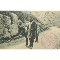 GRECE. Pâtre en costume Grec 1917 Pastore costume Greco