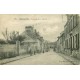 77 DAMMARTIN-EN-GOËLE GOËLLE. Animation sur la Grande-Rue côté Est, tampon militaire 1914