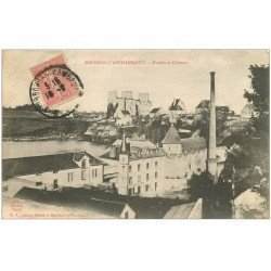 carte postale ancienne 03 BOURBON L'ARCHAMBAULT. Moulin et Château 1907