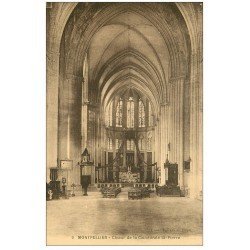 carte postale ancienne 34 MONTPELLIER. Cathédrale Choeur