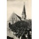 77 DAMMARTIN EN GOËLE. 2 x photos cpsm petit format Eglise Notre-Dame 1958 & Tombeau Antoine de Chabannes