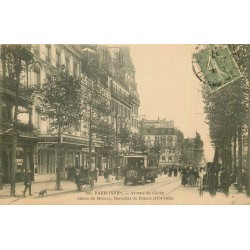 PARIS 17° Ancien autobus Avenue de Clichy 1917