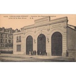 92 LEVALLOIS-PERRET. Caserne des Sapeurs-Pompiers rue Rivay