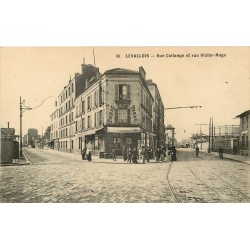 92 LEVALLOIS-PERRET. Café Tabac Privat rue Collange et Victor-Hugo