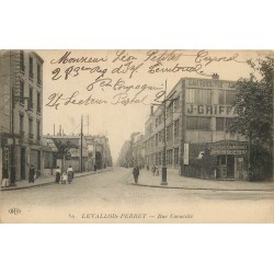 92 LEVALLOIS-PERRET. Carrosserie et restaurant Treyvaud rue Corneille 1917