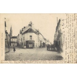 77 DAMMARTIN-EN-GOËLE. Commerce liqueurs & vins rue Notre-Dame 1903