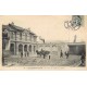 92 LEVALLOIS-PERRET. Attelage livraisons de malles devant la Gare de Clichy-Levallois 1905