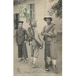 Viêt-Nam TONKIN. Hanoï Tirailleurs Tonkinois tenue de Campagne 1912