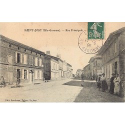 31 SAINT-JORY. Rue Principale bien animée 1909