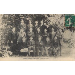 31 ONDES. Ecole d'Agriculture Elèves et Professeurs 1912