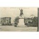 carte postale ancienne 34 MONTPELLIER. Château d'Eau Statue Louis XIV 1919