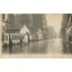 92 LEVALLOIS-PERRET. Inondations 1910. Rue Fazillau ou Jules Guesde