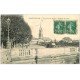 carte postale ancienne 34 MONTPELLIER. Clocher Saint-Anne Coin du Peyrou 1915