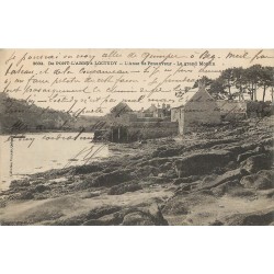 29 De PONT L'ABBE à LOCTUDY. Le grand Moulin sur l'Anse de Penanveur 1907