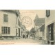 65 POUZAC. Attelage devant le Café sur la Route de Tarbes 1910