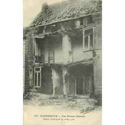 59 HAZEBROUCK. Une Maison détruite 1919