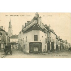 77 DAMMARTIN EN GOËLE. La Pointe "vins et liqueurs" PLace Sainte-Anne 1918