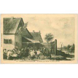 carte postale ancienne 34 MONTPELLIER. Kermesse par Téniers. Timbre absent 1924