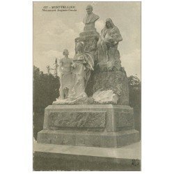 carte postale ancienne 34 MONTPELLIER. Monument Comte