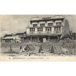 50 COUTAINVILLE. Les Paillotes et le Casino 1943