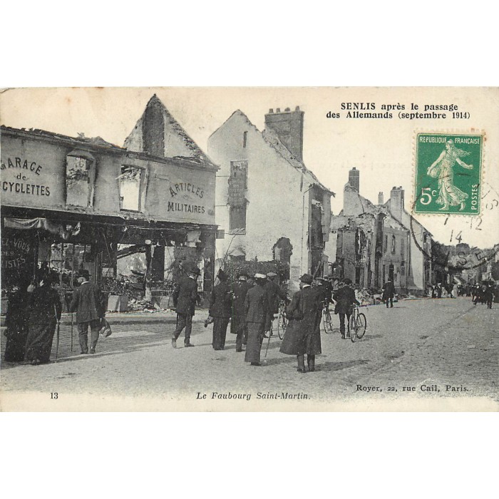 AFTP6-60-0567 - SENSILS - Avenue De La Gare (occasion)