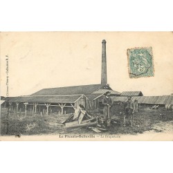 60 LE PLESSIS BELLEVILLE. La Briqueterie avec Ouvriers 1904