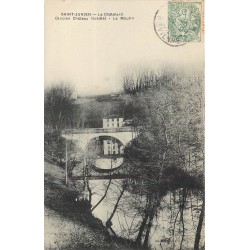 87 SAINT-JUNIEN. Le Châtelard et le Moulin 1907