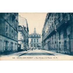 92 LEVALLOIS-PERRET. La Mairie rue Hoche 1931