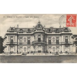 Près de Genève PREGNY. Château de Rotschild 1909