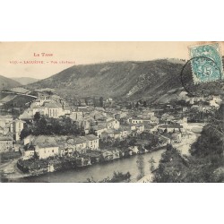 81 LAGUEPIE. Vue générale sur le Village 1907