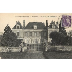 28 BOISGASSON. Château de Villemesle 1941