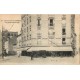 92 LEVALLOIS-PERRET. Policier devant restaurant Calvet Place Collange 1911