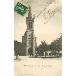 82 LE MAS GRENIER. Clocher de l'Eglise vers 1905