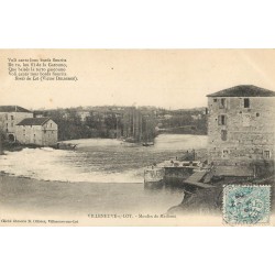 47 VILLENEUVE-SUR-LOT. Moulin de Madame 1906