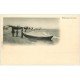 carte postale ancienne 34 PALAVAS-LES-FLOTS. La Plage barque vers 1900