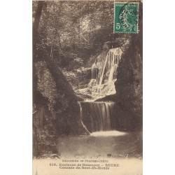 Promo 2 x cpa 25 BEURE. Cascade du Bout-du-Monde 1921