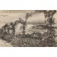 2 x cpa 06 NICE. Le Château 1913 et vue entre les Fleurs 1923