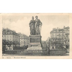 GENEVE. Monument National & Brunswick 1911 et Tours St-Pierre 1908