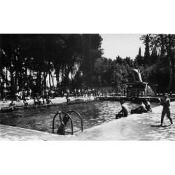 Photo cpsm petit format SIDI-BEL-ABBES. La Piscine