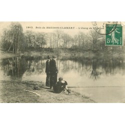 92 Bois de MEUDON-CLAMART. Etang de Villebon vers 1910...