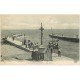 carte postale ancienne 34 PALAVAS-LES-FLOTS. Les Jetées 1919