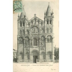 7 cpa CATHEDRALE. Angoulême, Chartres, Meaux, Dijon, Laon, Reims et Auxerre